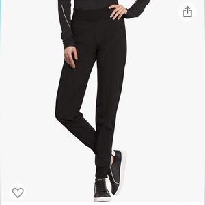 Cherokee Infinity Women Scrubs Pant Mid Rise Jogger - XL Petite in Black